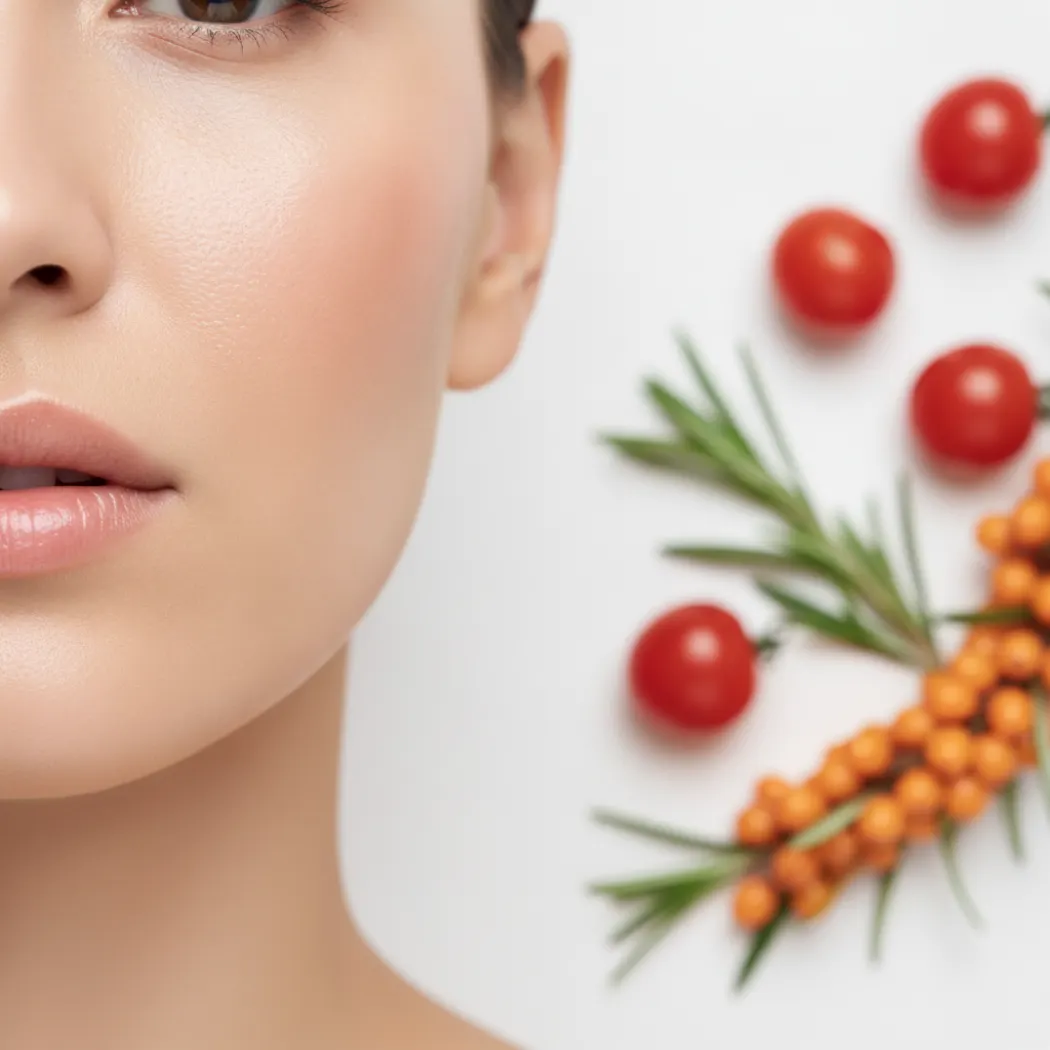 Elysium Mosaic carotenoid skin support with tomatoes and rosemary