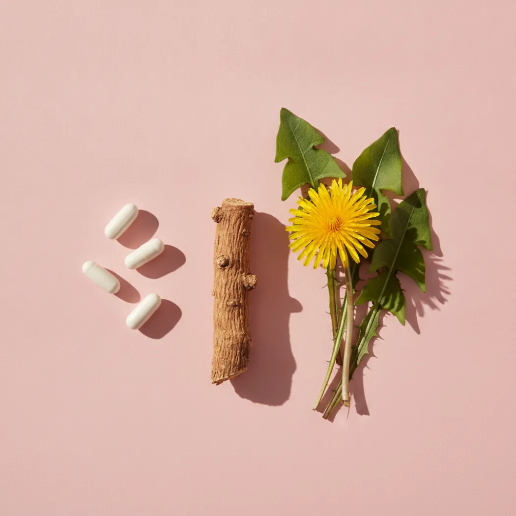 O Positiv URO Whole Body Probiotic capsules with licorice root and dandelion